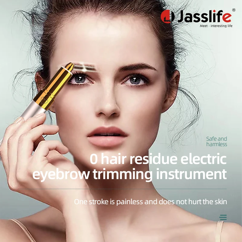 2021 trending hot sale portable Mini Electric Eyebrow Trimmer used for eyebrow hair removal