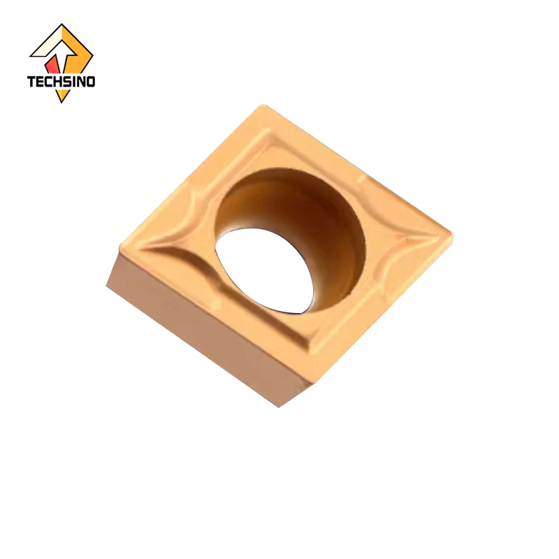 Chinese Zhuzhou Rhombic CNC Inserts CCMT09T304-HM YBC151 for Stainless Steel Internal Turning and Boring Applications