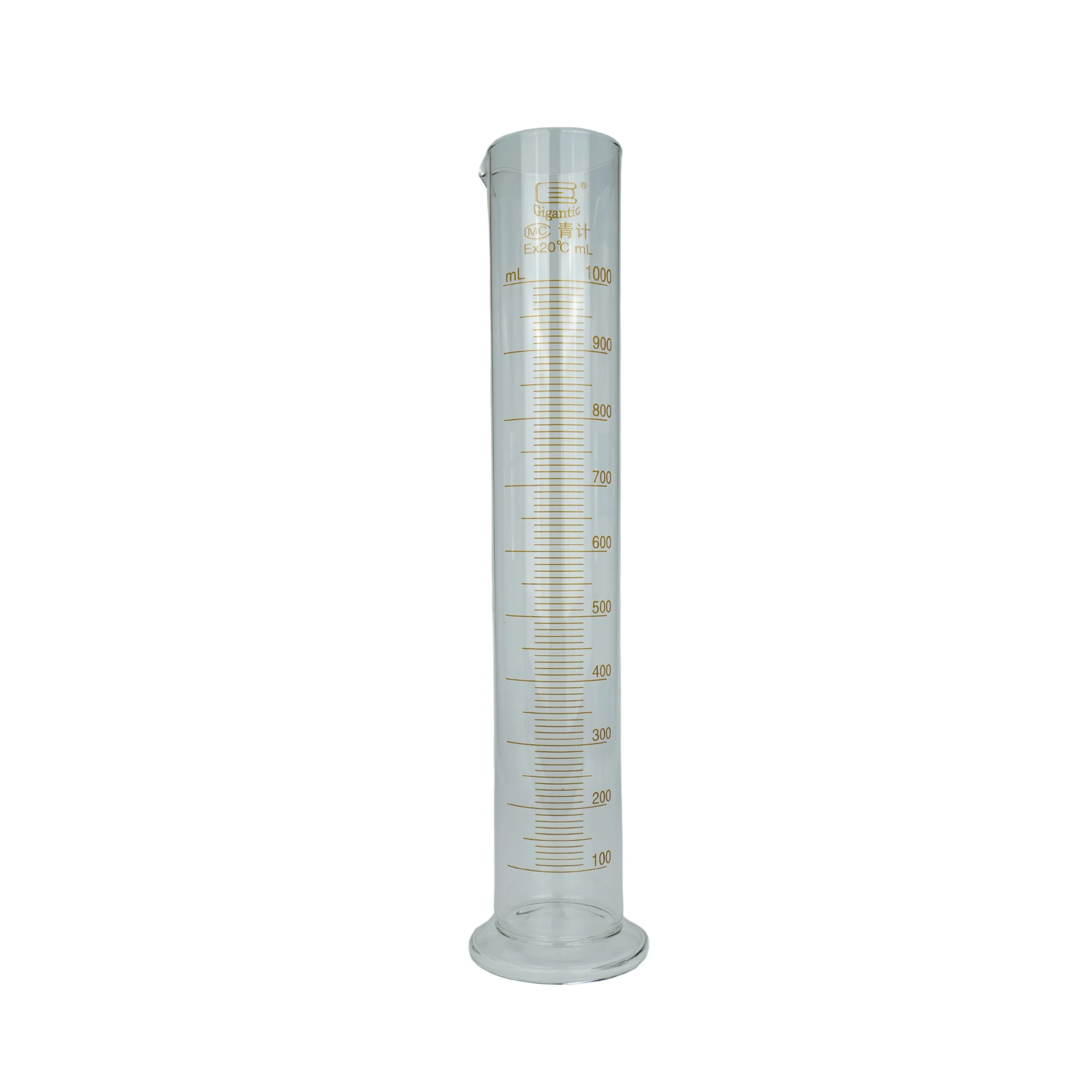 Manufacturer Glass Measuring Cylinder Straight with Scale High Precision Laboratory 100/250/500/1000ml
