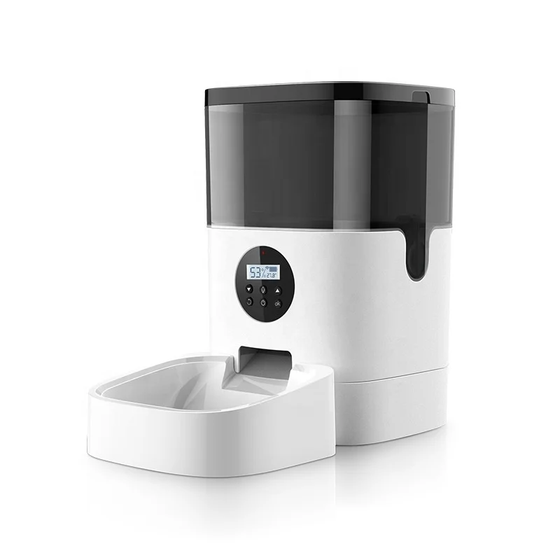 App remote video control smart cat feeder and water dispenser cat automatic feeder