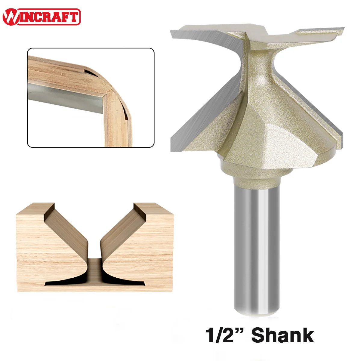 1/2 Shank Industrial Quality Arc Bending Integrated Forming Tool woodworking Tools for wood cutter Arc bending router bit