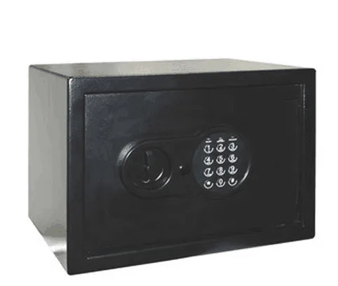 Оптовая продажа с завода, сверхпрочный офисный дом, гостиница, цифровой замок, полка, черный замок, сейф с сертификатом CE