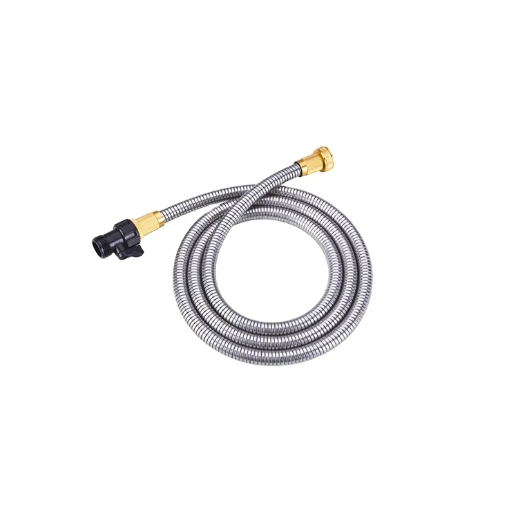 Factory direct sales kink free garden hose stainless steel braided heavy duty water hose