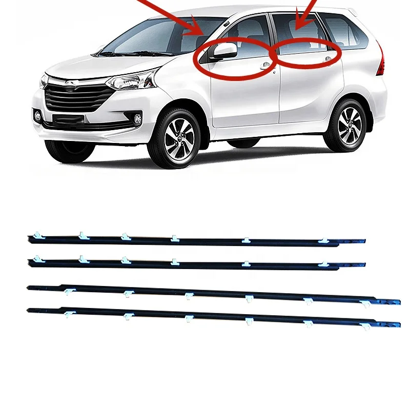 Factory processing customization BLACK AUTO Window Weatherstrip Seal Belt