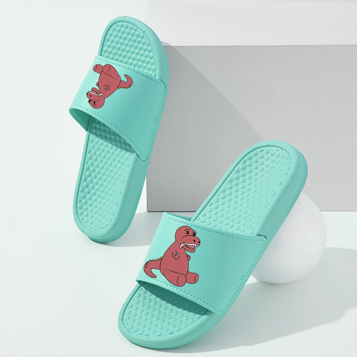 Plus Size Beach Slide Shoes Personalized Simple Design Slides Customized Logo Slippers