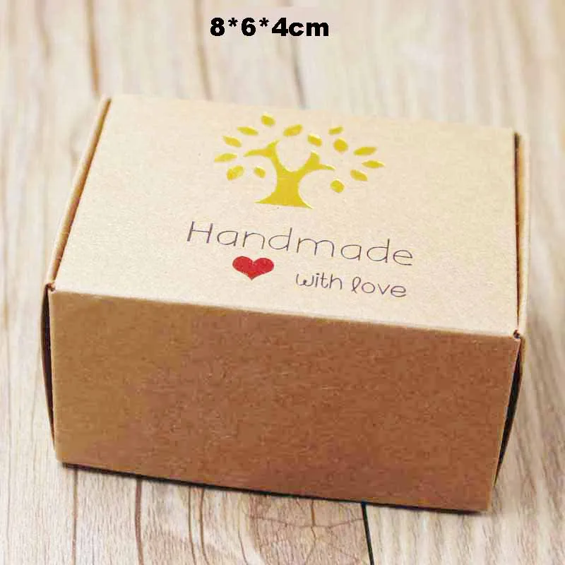 Brown Kraft Carton Soap Packaging Gift Paper Box