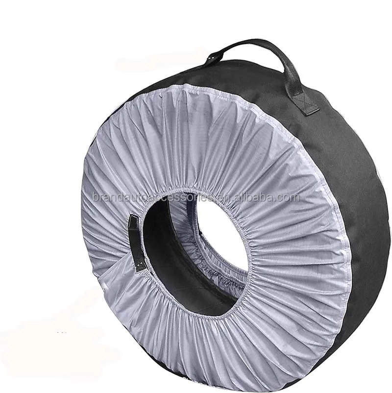 1Pcs Customized Tire Covers with Logo 14 15 16 17 Inch Durable Spare Tire Cover Wheel Tyre Covers