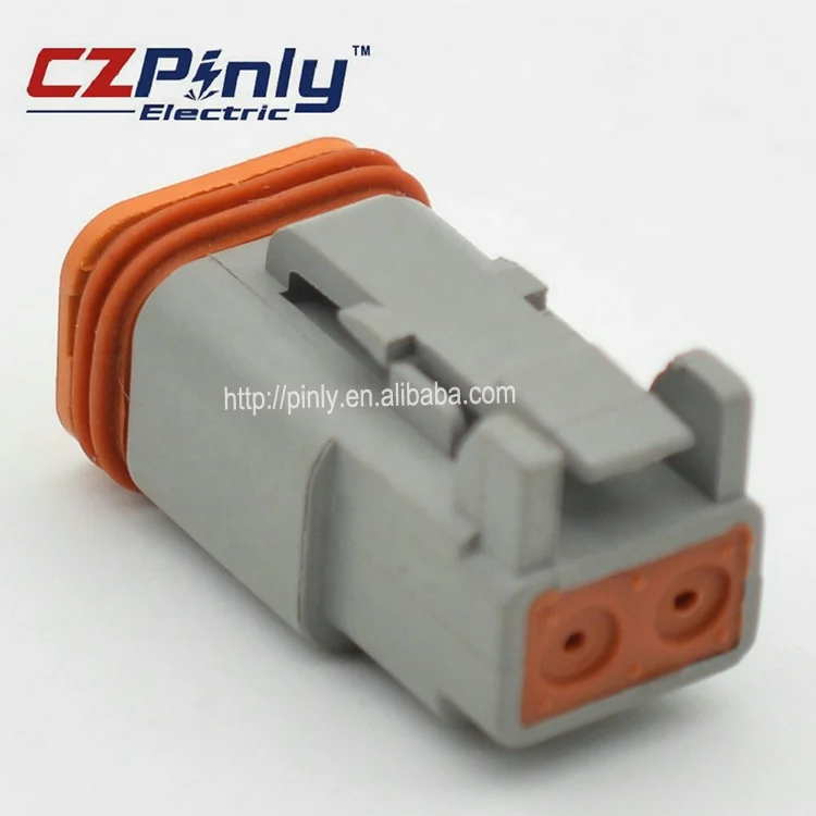 2 Pin Female Waterproof Auto Connector AT06-2S DT06-2S