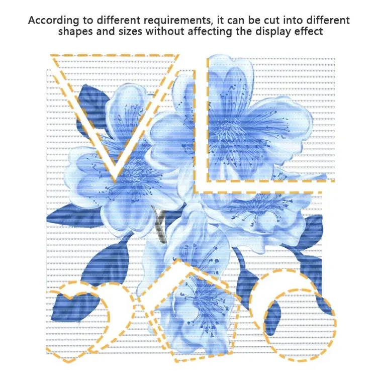 P26 3D Digital  Indoor XX Led Advertisement Screens Outdoor Advertising Transparent Videos Display Screen for Live Match Cricket