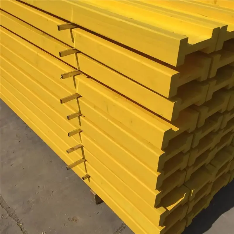 Building Material Acrylic Waterproof Painting H20 Timber Wood Beam For Formwork