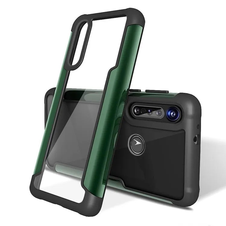 Оптовая продажа с фабрики чехол для телефона moto g8 прозрачные аксессуары tpu pc умственный ударопрочный