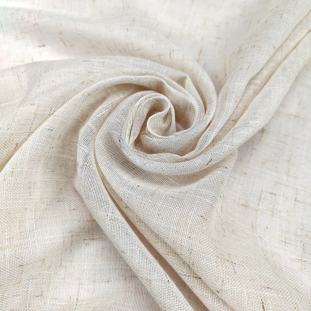 Bomar hot sale curtain sheers linen curtain netting fabric ready stock sheer curtain fabrics in shaoxing
