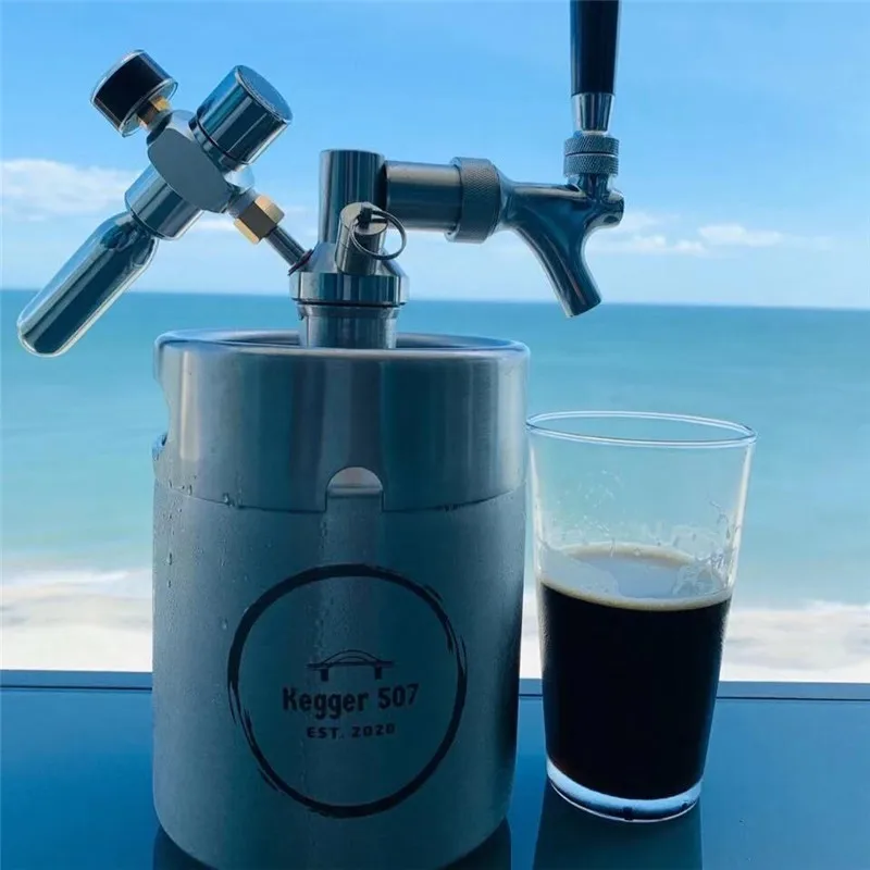 party homebrew food grade stainless steel draft beer keg dispenser