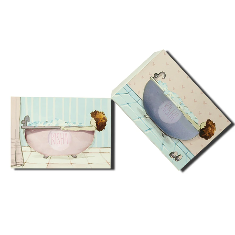 Изготовленная на заказ роскошная коробка мыла упаковывая с окном