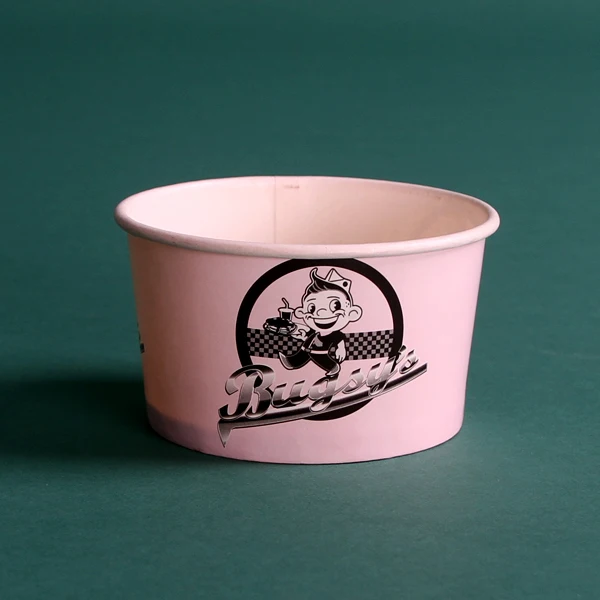 Disposable Customized 3.5oz Paper Ice Cream Cup