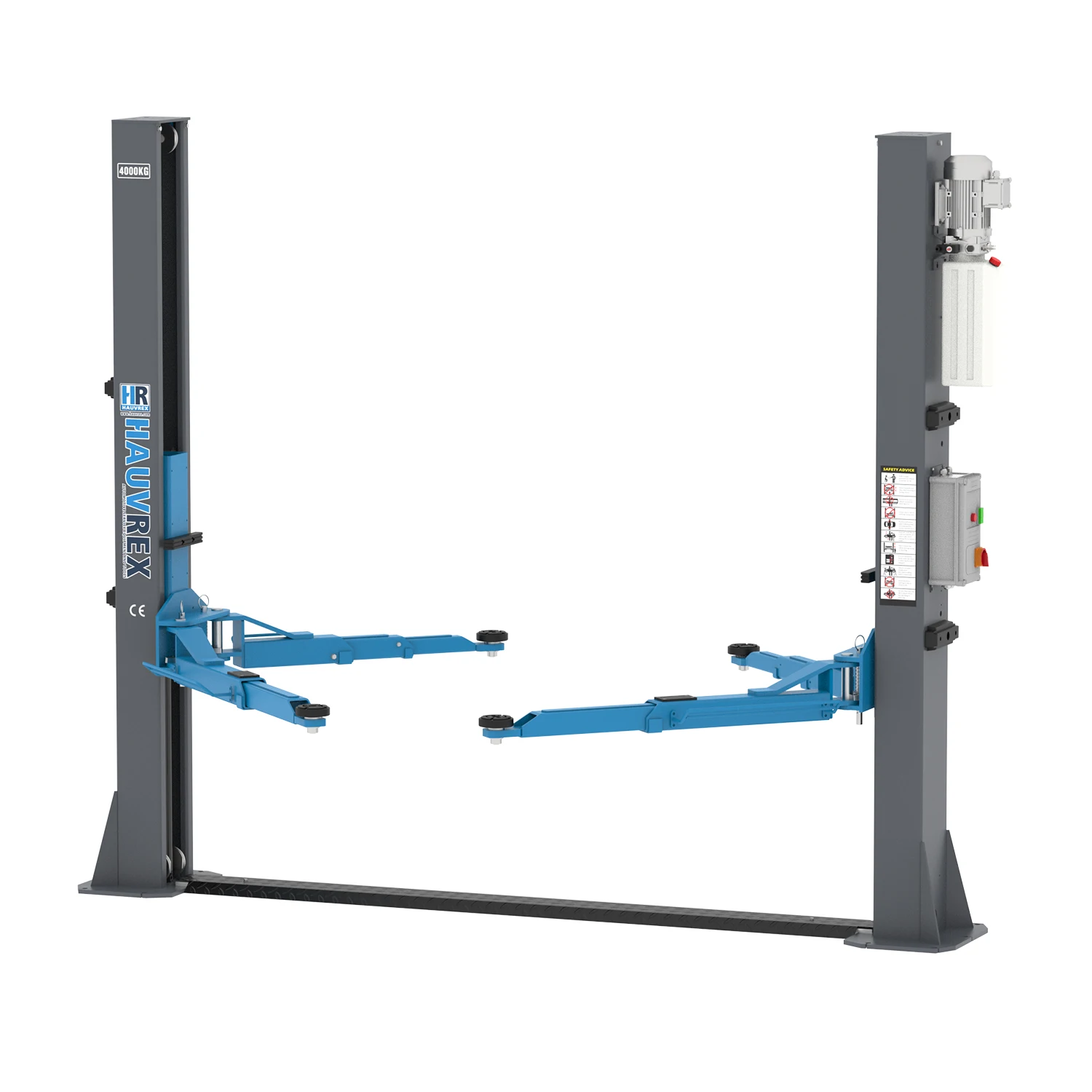 Hauvrex высококачественный двухстопочный подъемник 4 0 тонн с базовым автоматическим спуском электромагнитного замка HTL2840