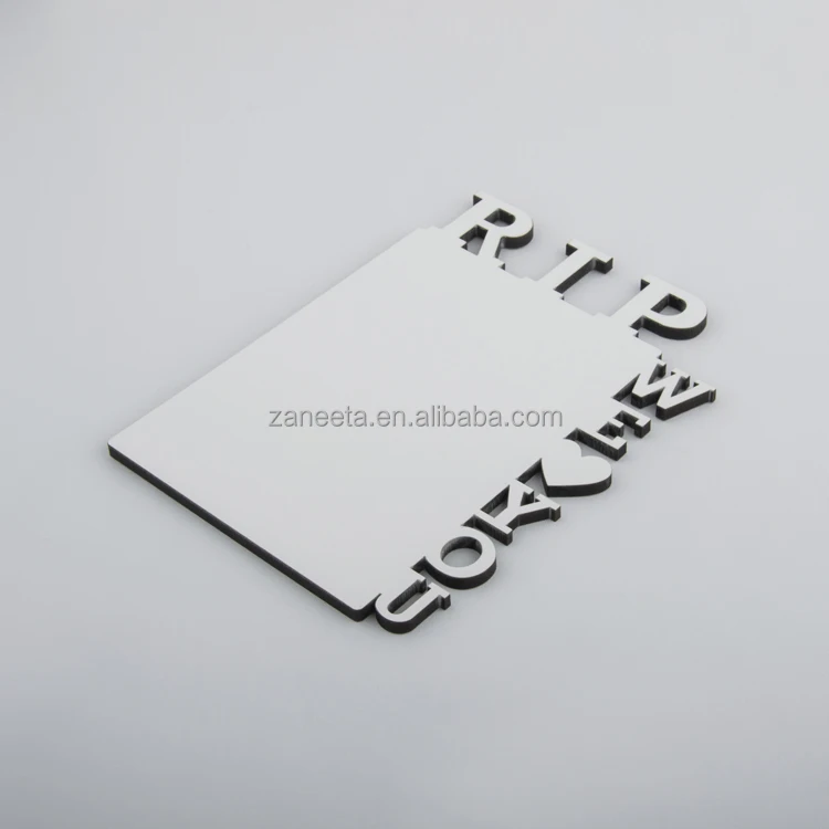 Custom Photo Frame Sublimation Blank MDF RIP Photo Frame