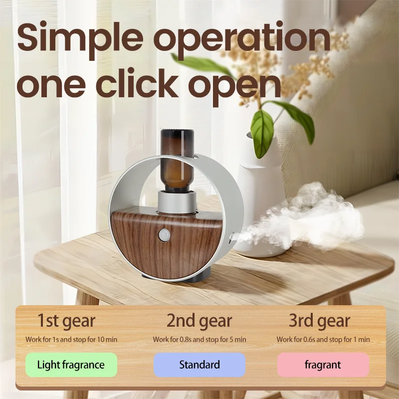 Jinlangye Mini Electronic Home Waterless Scent Diffuser Machine Air Fragrance Oil Aroma Diffuser