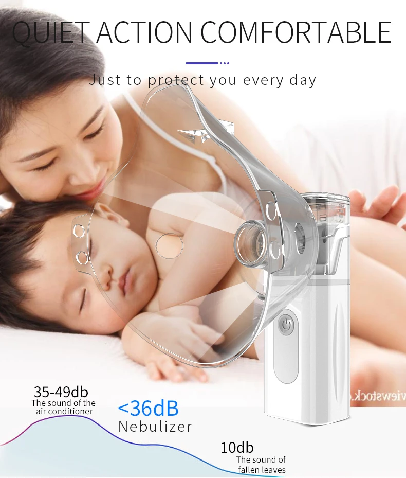 Hot Selling Medical Equipment Mini inhaler portable Nebulizer