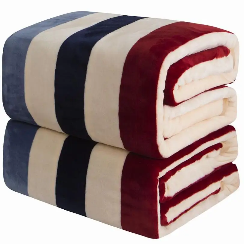 Custom New Fashion Flannel Fleece Plain Personalized Minky Travel Airplane Warm Coral Throw Blanket