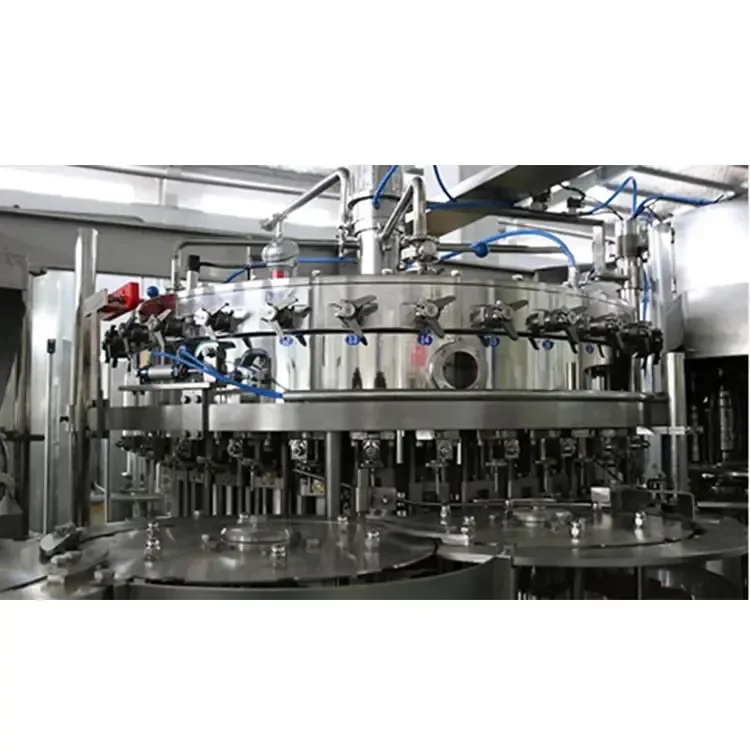 Carbonated beverage filling machine with soda sparkling juice water for co2 gas production line industrial and soft drinks