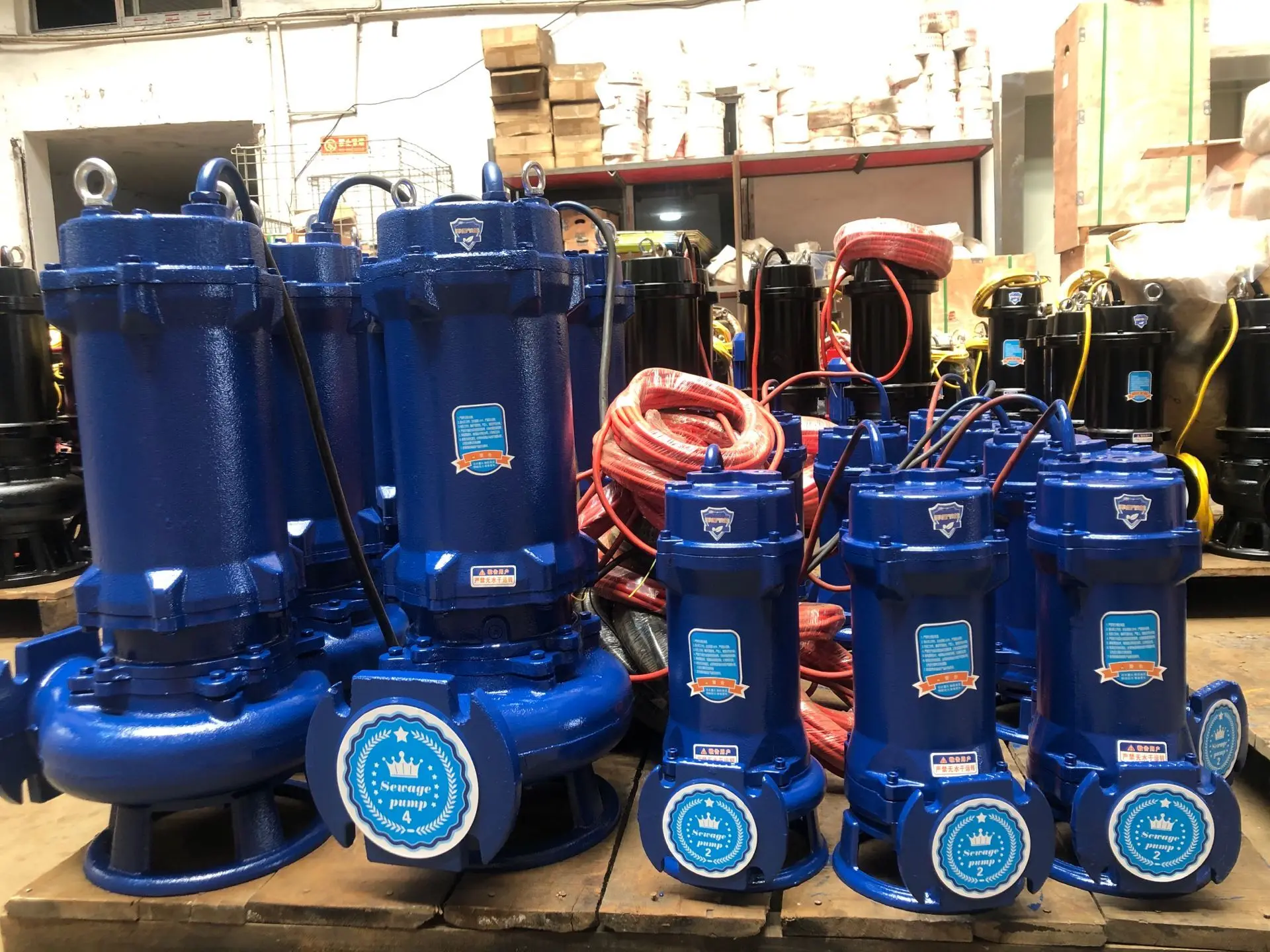 XWQ series 1 5kw submersible sewage pump dishwasher drain pumps biogas (sewage pump)