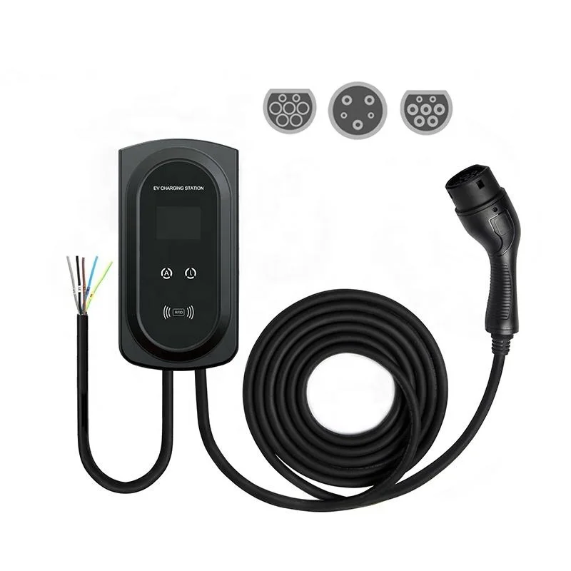 32A EV Charging Station OCPP 1.6 Smart Wallbox 22KW With Wifi 4G Communication EV Charger Manufacturer Wholesale