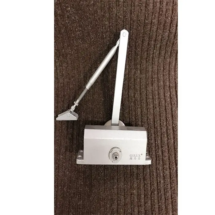 Popular stainless steel aluminum adjustable force and speed alloy  hydraulic auto door closer