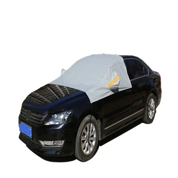 Windshield Glass Cover Winter Snow Shield Half Car Cover PEVA material car windscreen protector wiht side mirror covers