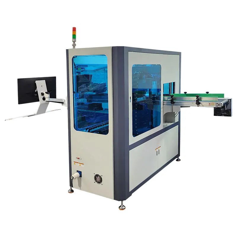 360 Degree High-Speed Rotary UV Ink Cylindrical Printer Full-Automatic for Cosmetics Packaging Wine Bottles New Condition