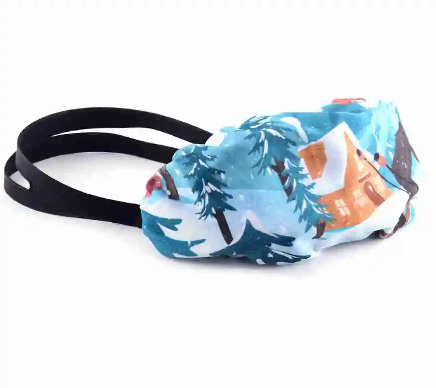 Factory Custom picture sublimation digital printing Leica Cloth with elastic band anti dust Goggle Glasses Protective Cover