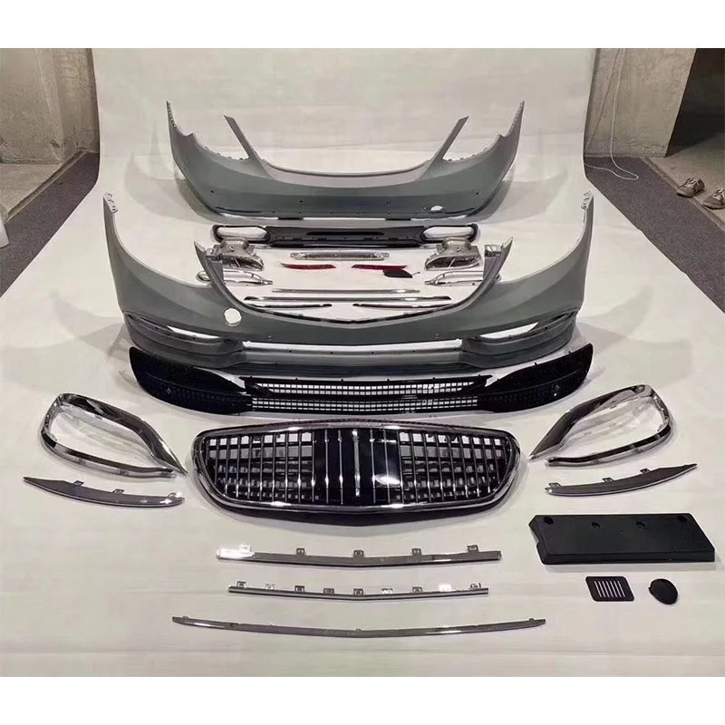Car bodykit for Mercedes-Benz W213 E-Class E200L E260L E300L Modified Maybach front bumper 2016-2021