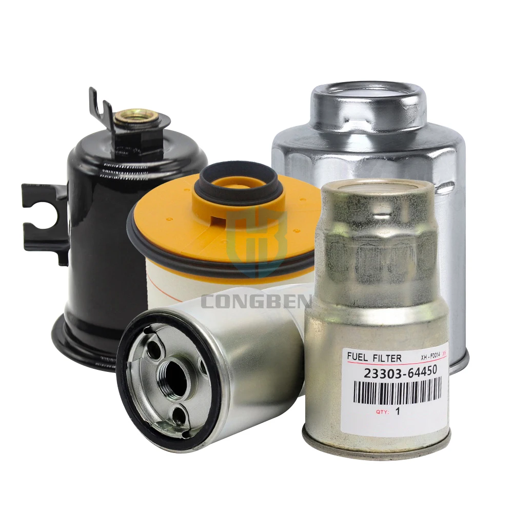 Oil And Diesel Filters Manufacturing Fuel Filter Oe 23390-0L070 23390-0L090 Car Fuel Filter Element For Japanese Car