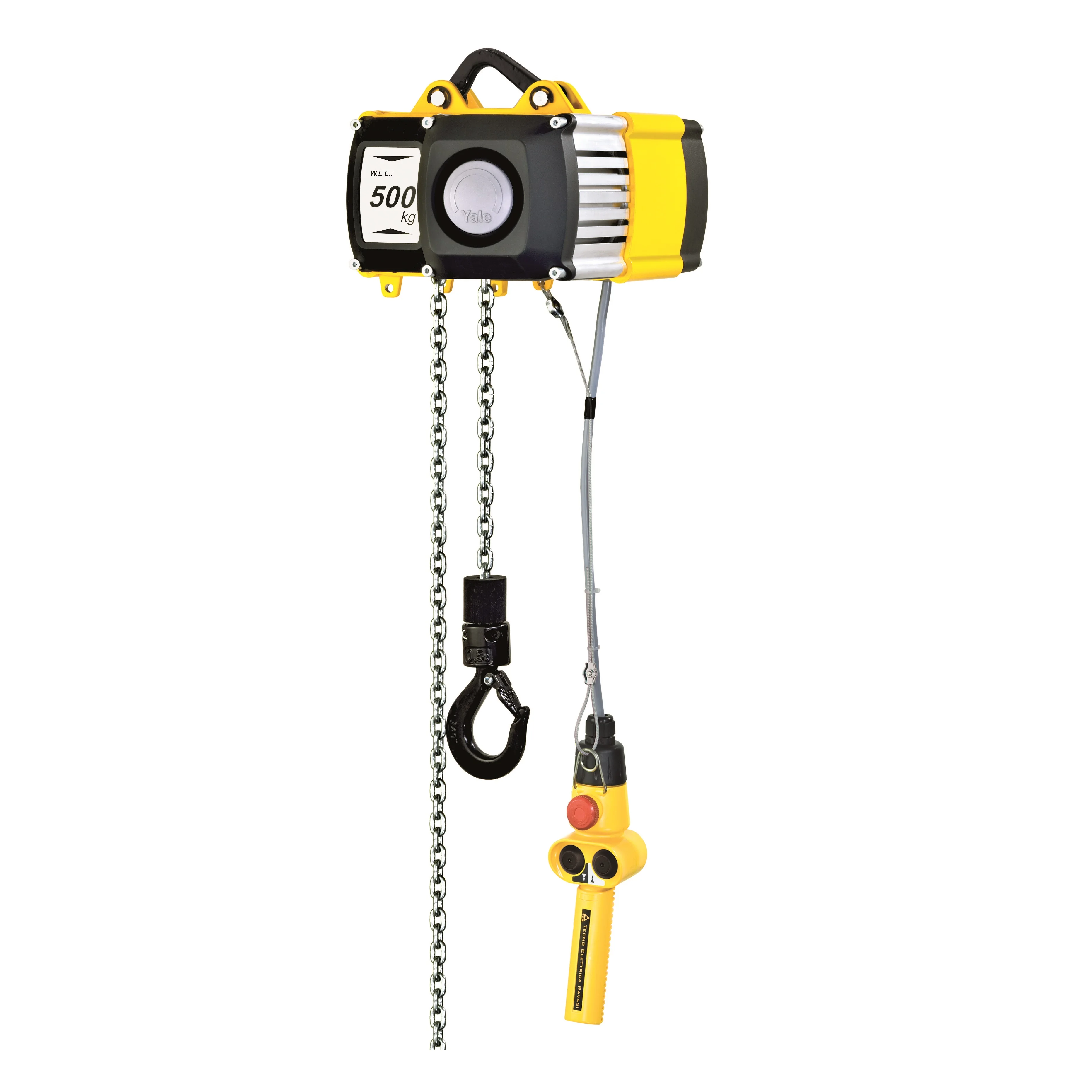 High technology Yale  CPVF electric motor lifting chain hoist price equipment 1 ton 2 ton 5 ton