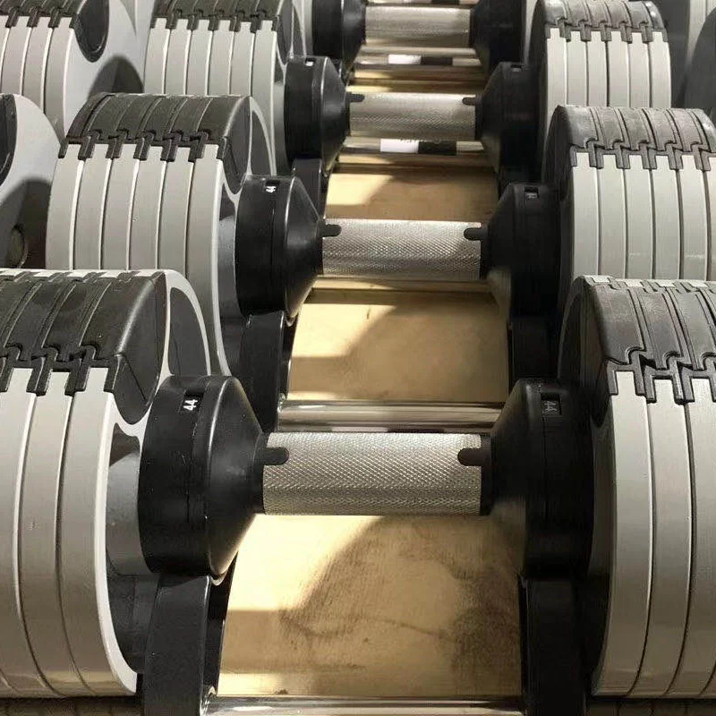 24 кг 32 36 стальные гантели набор штанг 40 90 фунтов регулируемые