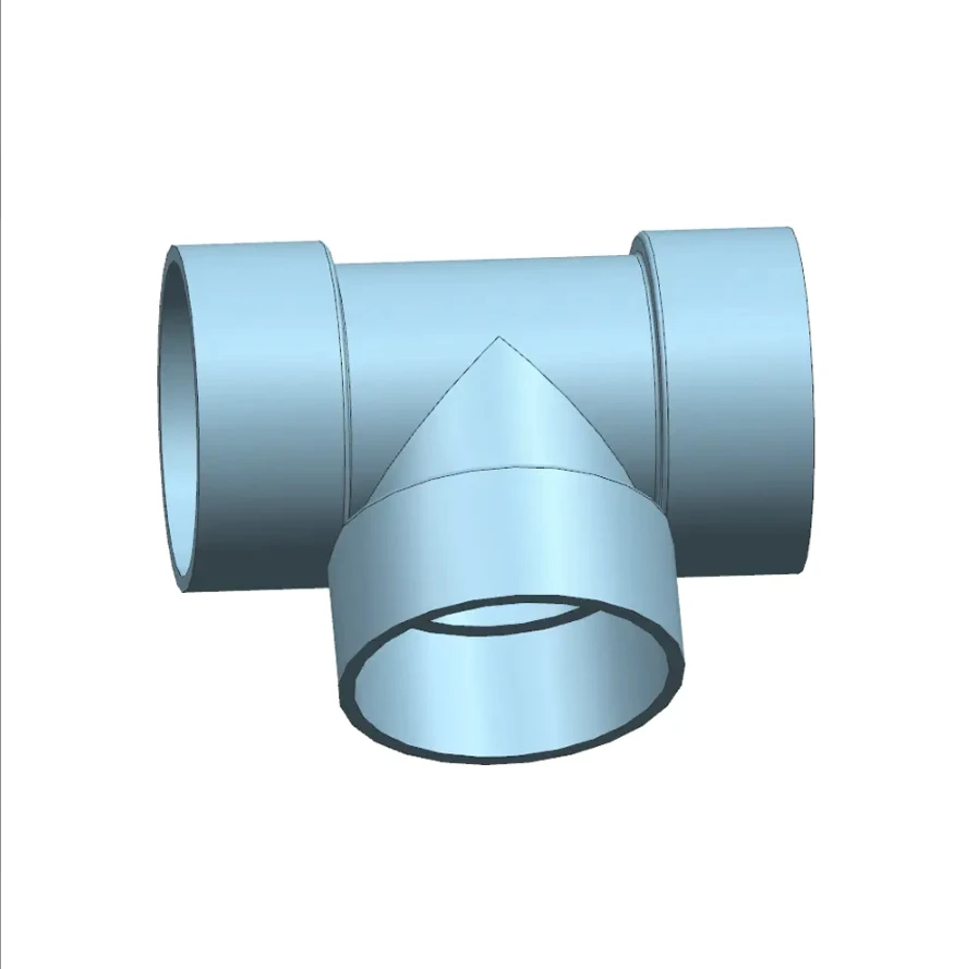Industrial T type Pipe Fitting Tool Mold Pipe Form Mould Tool Use Pipes