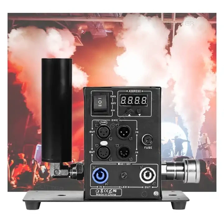 Manufacture Price DMX512 Stage  Smoke Large Co2 Jet Machine  For  Bar party show club concert performance stage