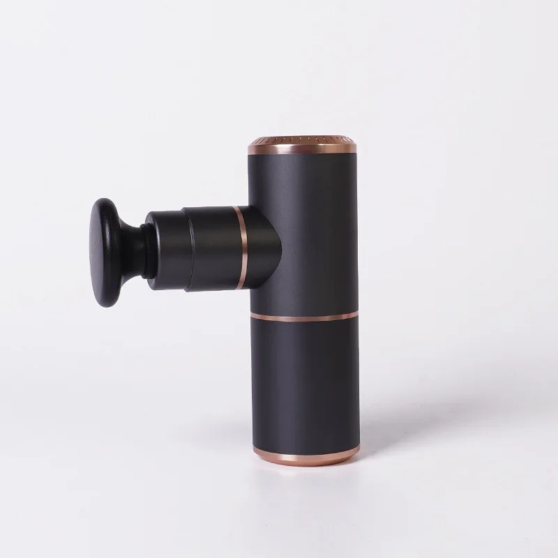 
Dropshipping LCD Display Electric Hand Held Booster Percussion Vibration Muscle small Massage Gun 