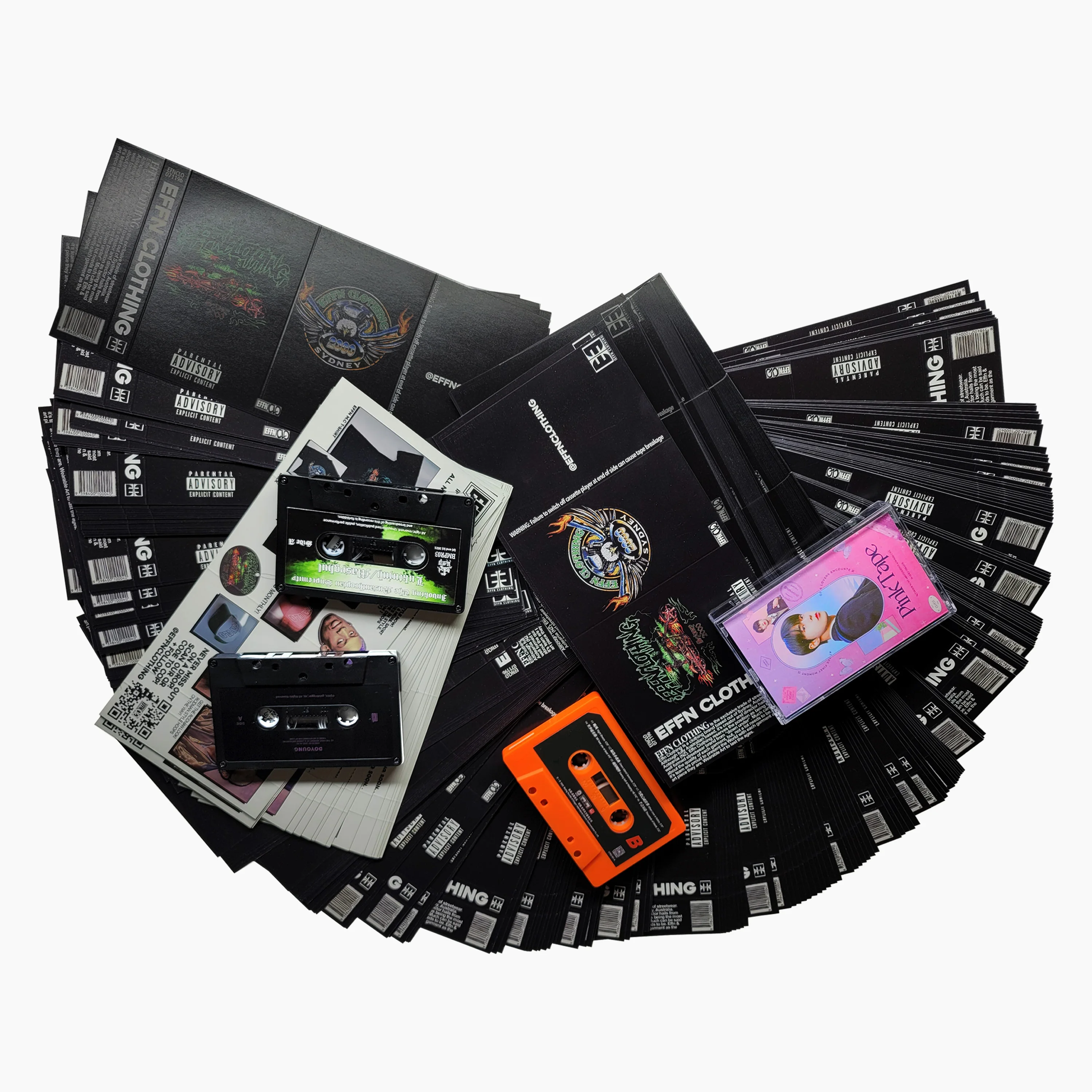 Оптовая продажа высокое качество этикетки кассеты беспроводной классический аудио кассеты чехол