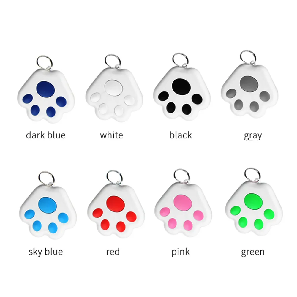 Pet Smart GPS Tracker Mini Anti-Lost Waterproof Bluetooth Locator Tracer For Pet Dog Cat Kids Car Wallet Key Collar Accessories