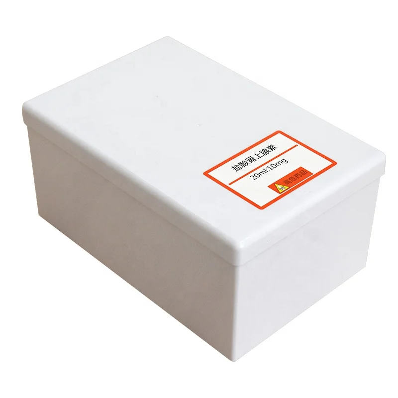 Resistant Rectangle Plastic Lightproof Medicine Storage Box Boxes For Ampoules With Foam Inner Support