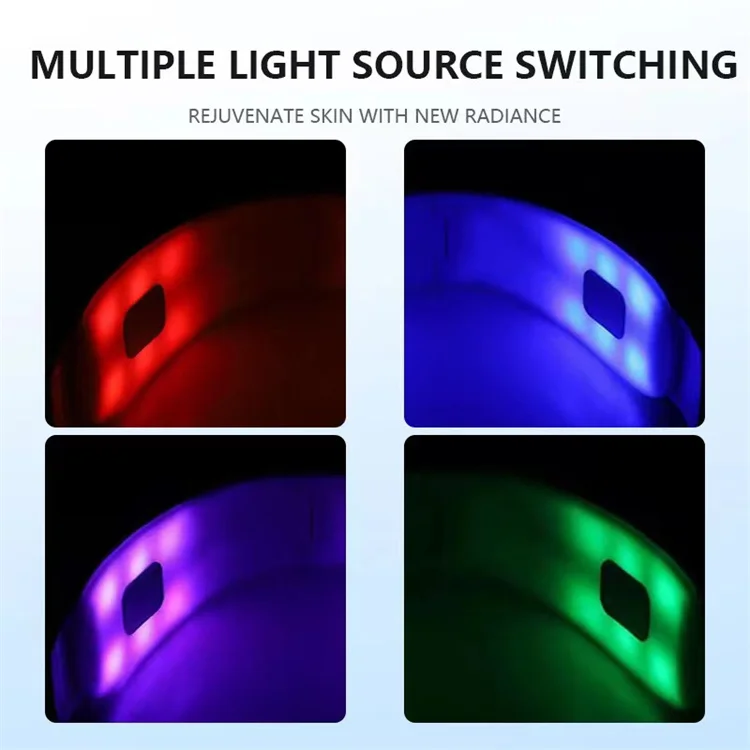 OEM Led Red Light Therapy Microcurrent Face Lifting Massager Double Chin Machine Electric V Face Beauty Device for Woman