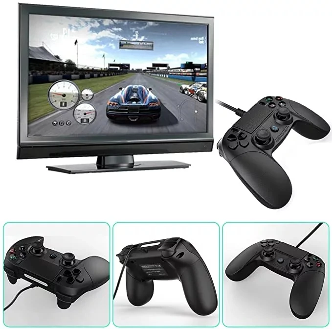 Проводной USB-контроллер джойстик геймпад для PS4/PS3 PC Win7/8/10 Playstation 4