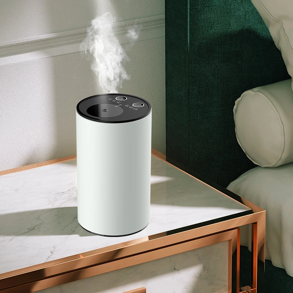 Small Luxury Perfume Smart Aluminum Alloy Scented Waterless  Air Freshener Aromatherapy Scent Car Essential Oil Aroma Diffuser