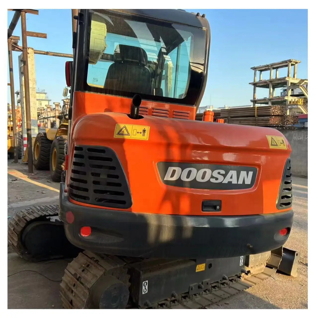 Used Excavatorr escabadora doosan 260 segunda mano ao 2019  DX55