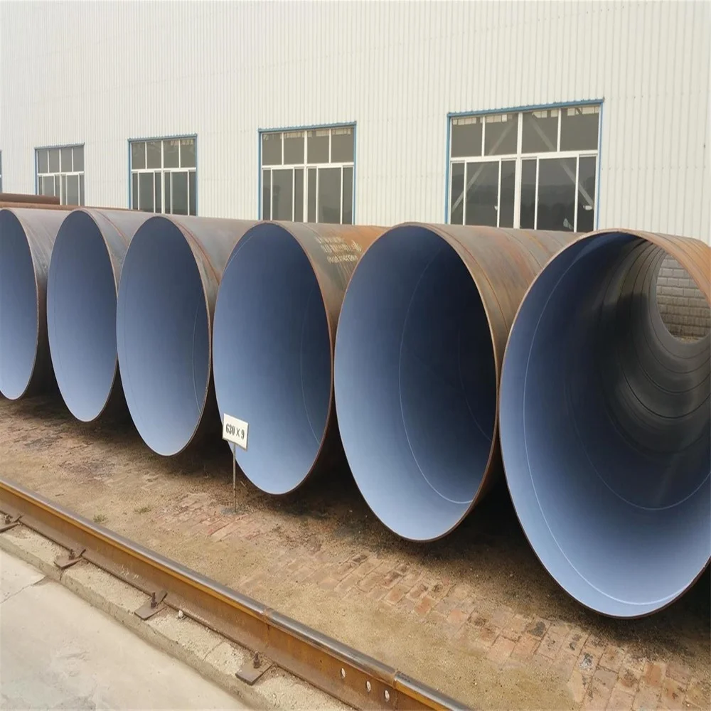 
spiral welded structure steel pipe piles 