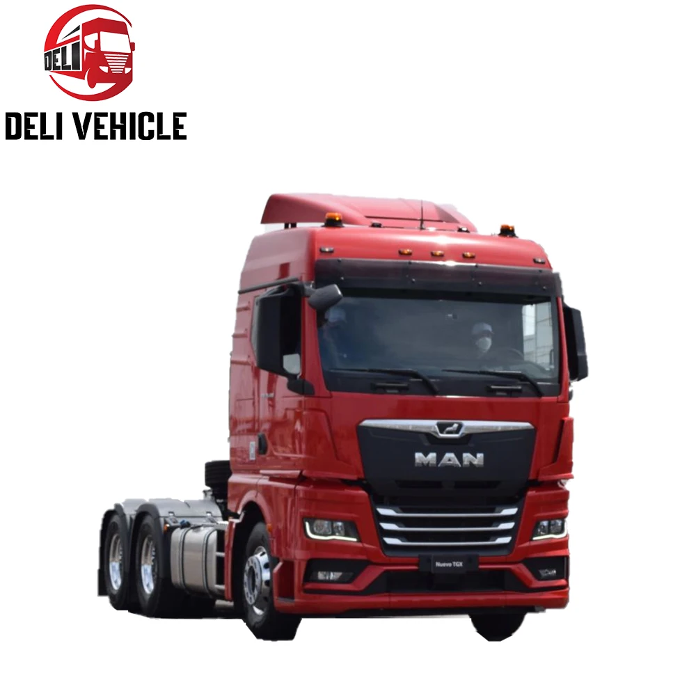 Used M an TGX Series 480 hp Tractor Truck High Horsepower And High Quality Second Tractor Head Trucks For Semi-trailer