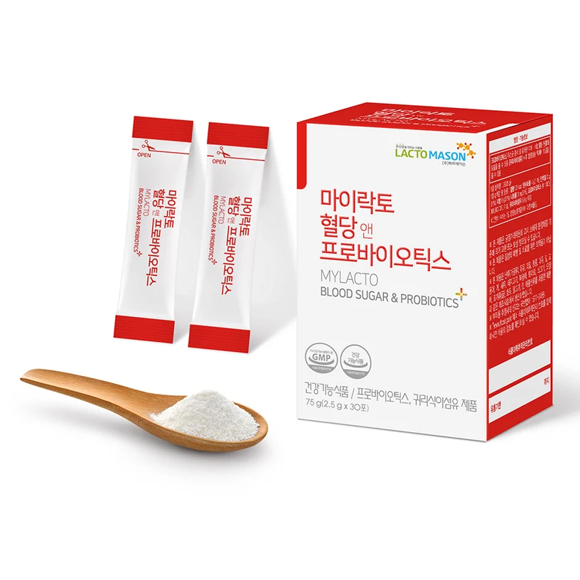 Korean MYLACTO Patented Strains Health Supplement Digestion Increase Lactic Acid Bacteria OEM Blood Sugar and Probiotics Powder