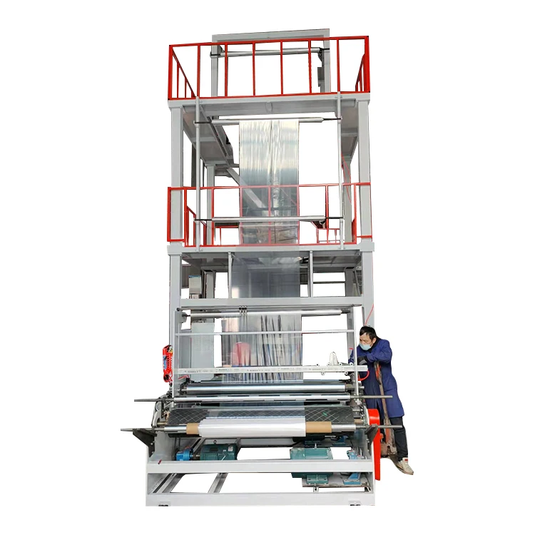 High Speed Automatic Biodegradable Plastic Film Blowing Machine Film Blown Making Machine