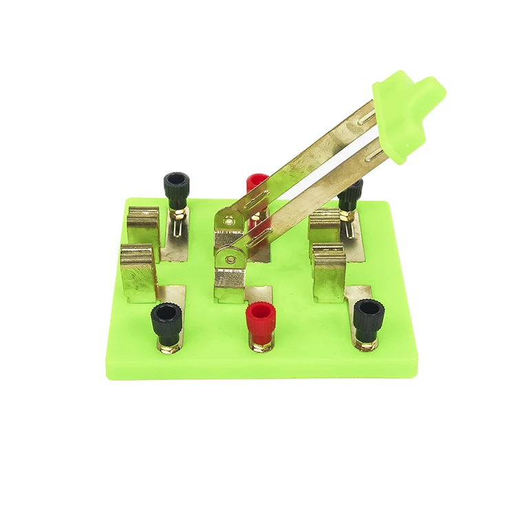 Physical Electricity Teaching Equipment Double Pole Switch Double Pole Double Throw Switch